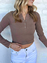 Load image into Gallery viewer, See The Good Mocha Top