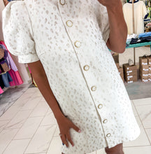 Load image into Gallery viewer, Elegant Gaze Cream Dress