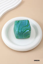 Load image into Gallery viewer, Marble Swirl Cube Squishy