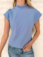 Load image into Gallery viewer, Mindful Thoughts Blue Top