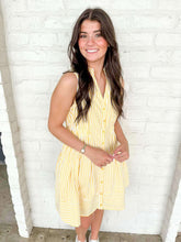 Load image into Gallery viewer, Solid Advice Yellow Dress