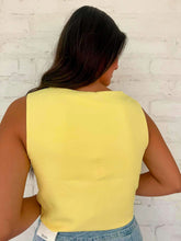 Load image into Gallery viewer, First Class Lemon Vest Top