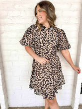 Load image into Gallery viewer, THML Love Shack Cheetah Dress