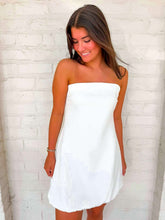 Load image into Gallery viewer, Coastal Cowgirl Mini White Dress