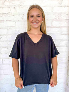 Soft And Comfy Black Top