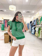 Load image into Gallery viewer, Renew Your Feelings Green Top
