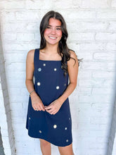 Load image into Gallery viewer, Mirror Looks Navy Dress