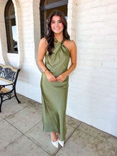 Load image into Gallery viewer, Sweet Like You Light Olive Midi Dress
