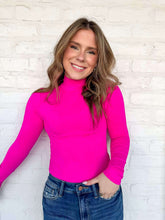 Load image into Gallery viewer, Stole The Show Neon Hot Pink Bodysuit