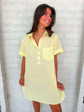 Load image into Gallery viewer, Porch Light On Lemon Dress
