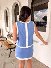 Load image into Gallery viewer, Little Bit Of Love Blue Skort Set