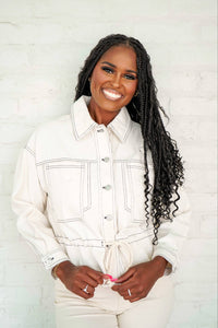 Kinda Want It All Cream Jacket