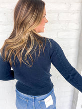 Load image into Gallery viewer, Falling For The Truth Navy Top