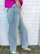 Load image into Gallery viewer, For My Liking High Rise Long Barrel Jean