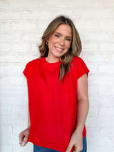 Load image into Gallery viewer, First To Know Ruby Sweater Vest