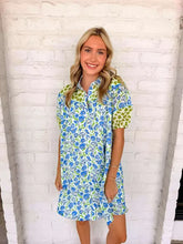 Load image into Gallery viewer, Beyond The Fields Blue Dress
