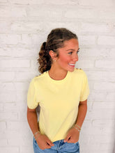 Load image into Gallery viewer, For The Moment Yellow Top