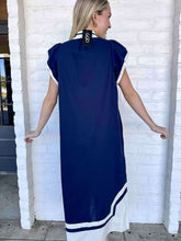 Load image into Gallery viewer, Forever Young Navy Dress