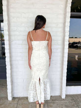 Load image into Gallery viewer, Say What You Want Cream Midi Dress