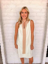 Load image into Gallery viewer, Dear Miss Oatmeal Linen Dress