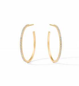 Julie Vos Windsor Periwinkle Medium Hoop