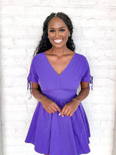 Load image into Gallery viewer, Stay The Night Purple Dress