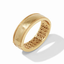 Load image into Gallery viewer, Julie Vos Cannes Statement Hinge Gold Bangle