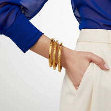 Load image into Gallery viewer, Julie Vos Noel Stone Gold Bangle