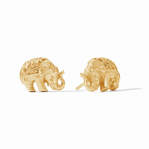 Julie Vos Elephant Gold Stud