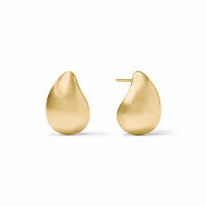 Julie Vos Small Wave Gold Earring