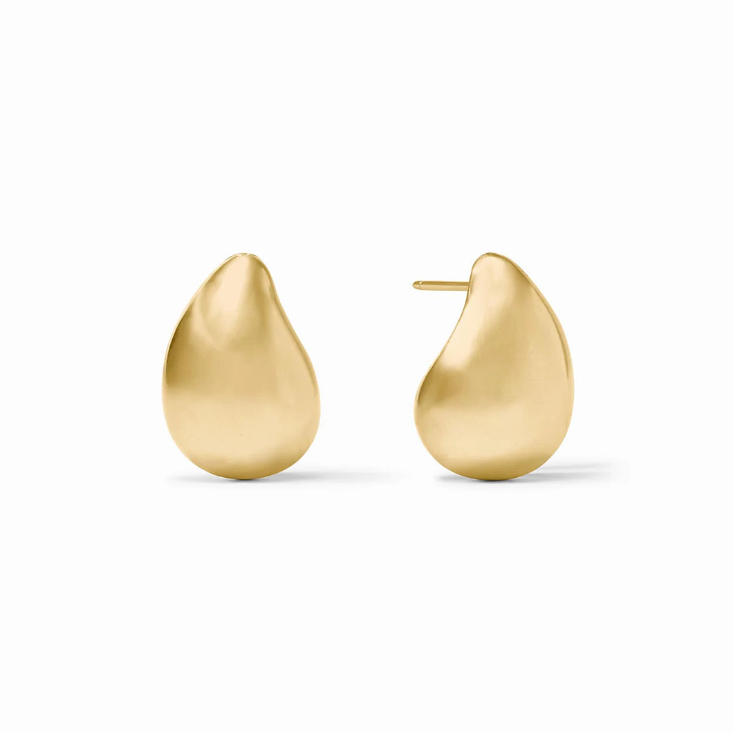 Julie Vos Small Wave Gold Earring