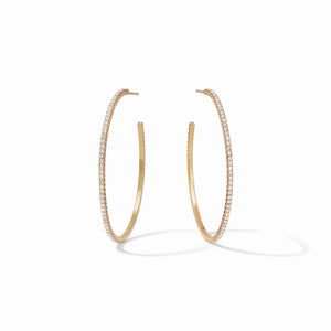 Julie Vos Windsor Cubic Zirconia Large Hoop