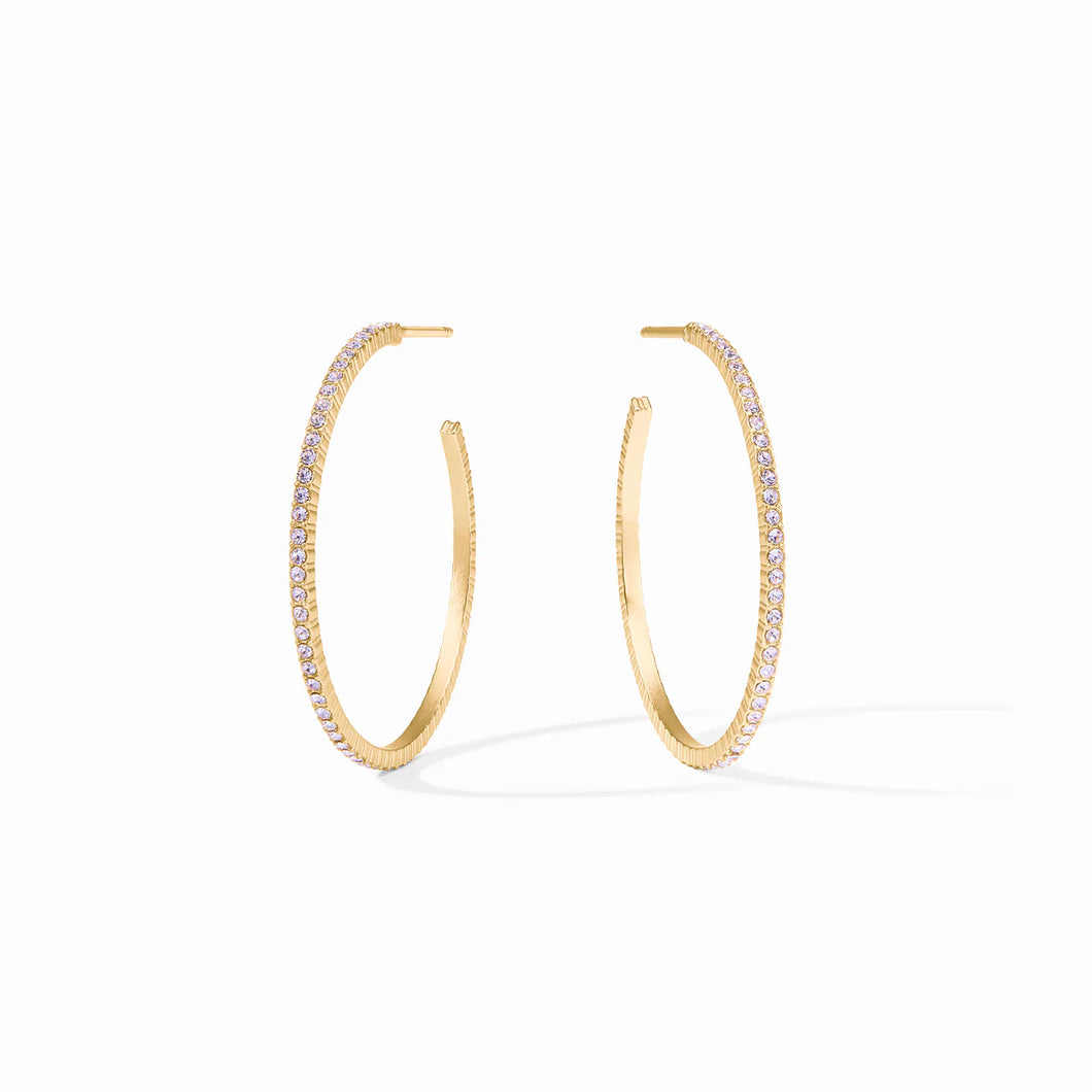 Julie Vos Windsor Lavender Medium Hoop