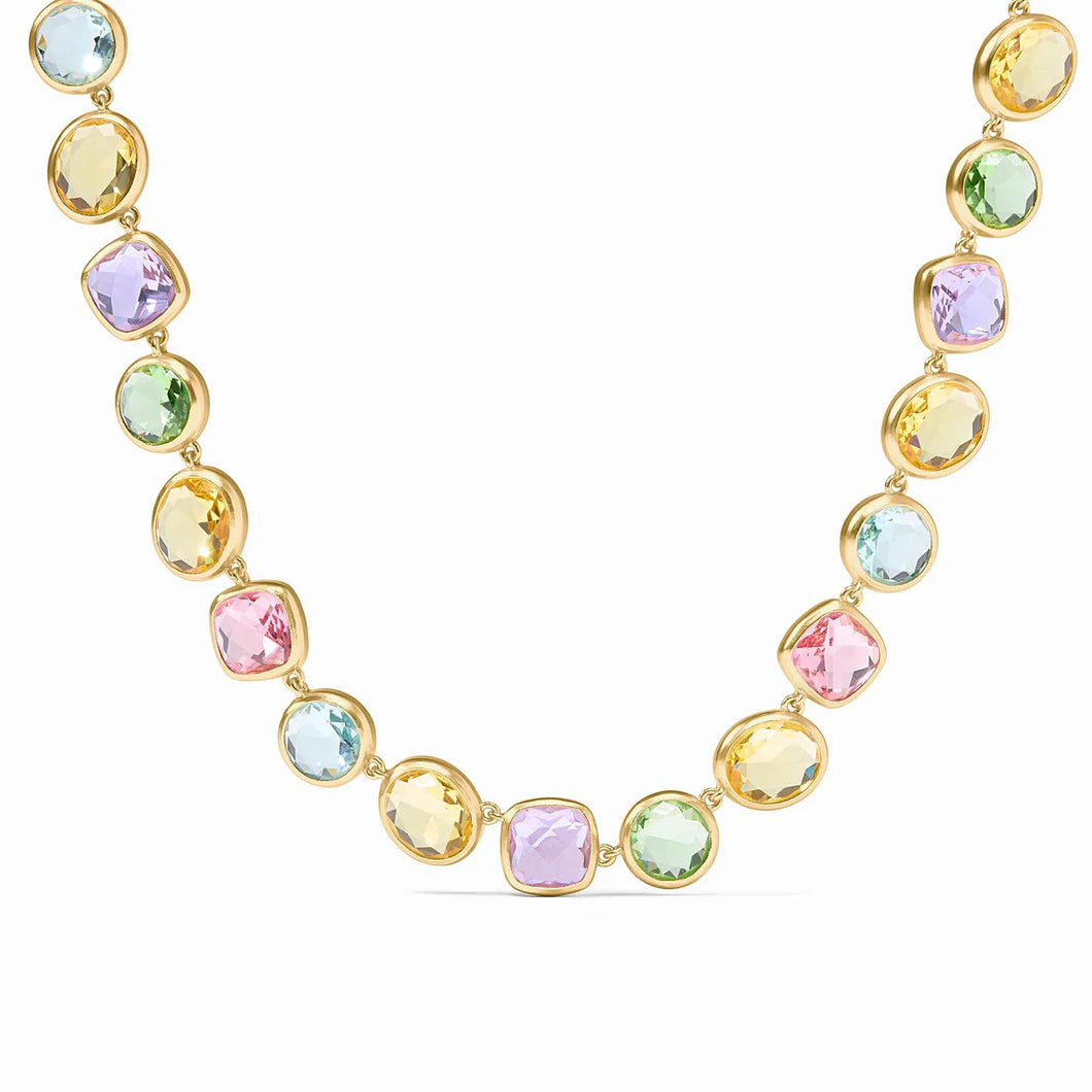 Julie Vos Kaleidoscope Multi Stone Tennis Necklace
