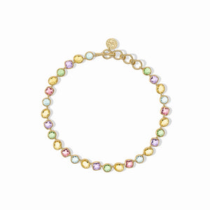 Julie Vos Kaleidoscope Multi Stone Tennis Necklace