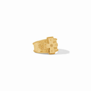 Julie Vos Malta Canterbury Gold Ring