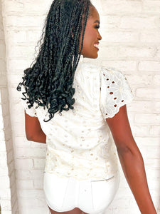 What About Love Ivory Top