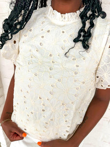 What About Love Ivory Top