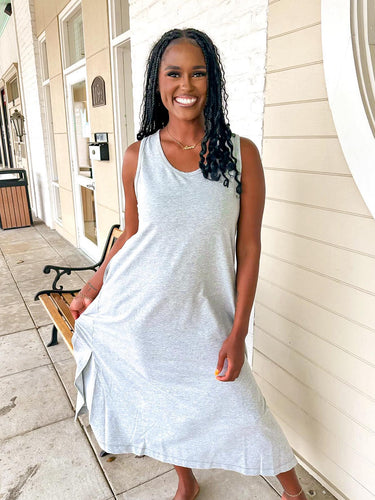 Years Later Grey Dress