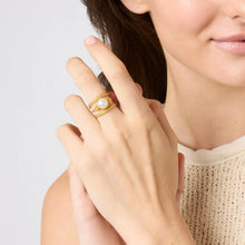 Load image into Gallery viewer, Julie Vos Hydra Gold Pearl Ring