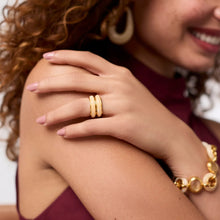 Load image into Gallery viewer, Julie Vos Carnaby Ivory Duet Ring