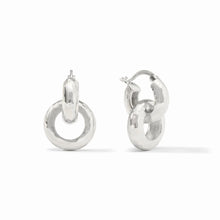 Load image into Gallery viewer, Julie Vos Catalina 2-in-1 Earring Silver
