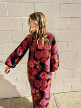 Load image into Gallery viewer, Stunning Glory Pink Jacquard Dress
