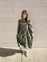 Load image into Gallery viewer, Said Yes Olive Dress