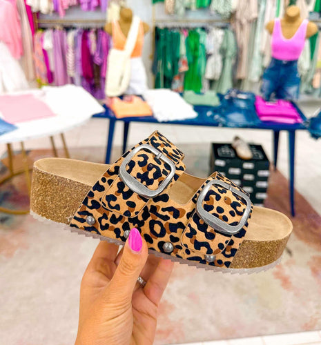 Mia Qianna Cheetah Sandal