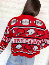 Load image into Gallery viewer, Queen Of Sparkles ULL Vintage Helmet Sweater