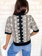 Load image into Gallery viewer, THML Great To Be Cream Top