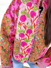 Load image into Gallery viewer, THML Garden Of Love Pink Patch Jacket