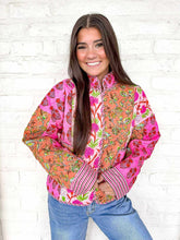 Load image into Gallery viewer, THML Garden Of Love Pink Patch Jacket