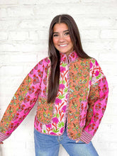 Load image into Gallery viewer, THML Garden Of Love Pink Patch Jacket
